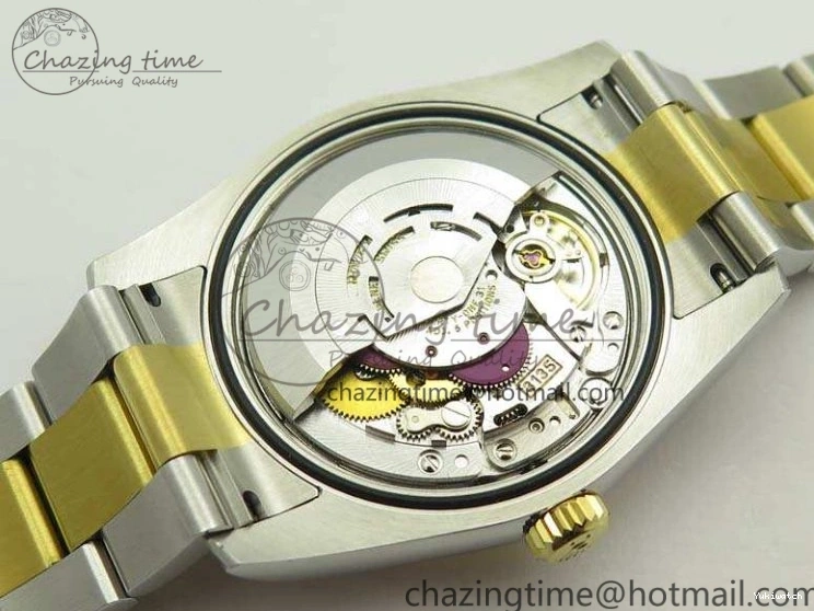 1:1 Diam 36mm SA3135 On YG SS Datejust V2 116234 Dial White Best Oyster DJF Com Bracelet Edition 0313